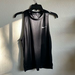 M | Women’s Nike Running Dri-Fit Tank Top, Black in Women’s Medium, running Top